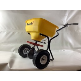Spargisale a spinta centrifuga SNOWEX SP-65 tramoggia 45 Kg fino a 6 m | Newgardenmac.com