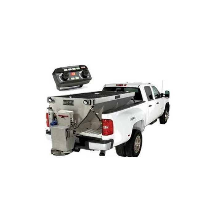 Epandeur de sel électrique WESTER STRIKER 7 1.5CY trémie 1140 lt jusqu'à 12 mt | Newgardenmac.com