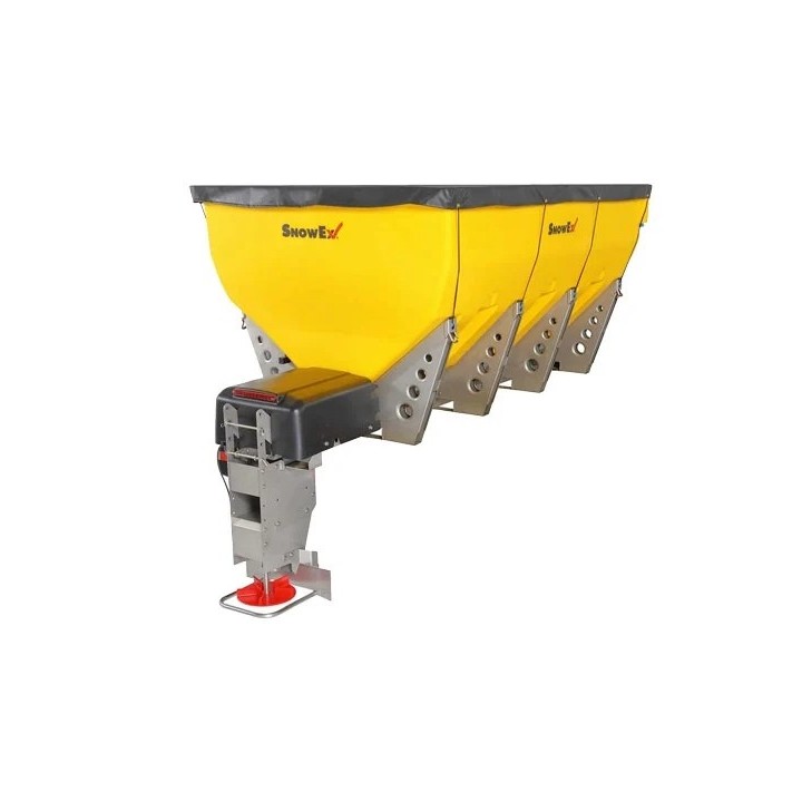 Epandeur de sel SNOW-EX HELIXX 2.2YD 12V trémie 1700 lt distribution 2.5 m-12 m | Newgardenmac.com