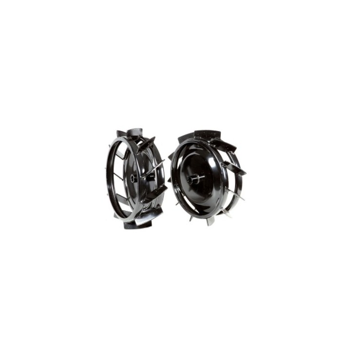Coppia ruote metalliche 370 mm per motocoltivatore NIBBI BRIK 1- BRIK 3 | Newgardenmac.com