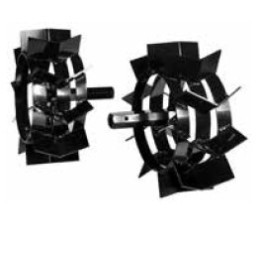 Par de ruedas de metal diámetro 280x50 mm ORIGINAL NIBBI para motocultor 101 | Newgardenmac.com