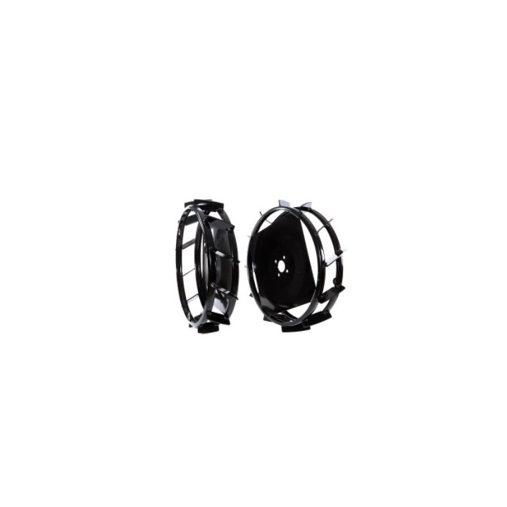 Par de ruedas metálicas diámetro 570x125 para motoazada NIBBI MAK16 MAK17 | Newgardenmac.com