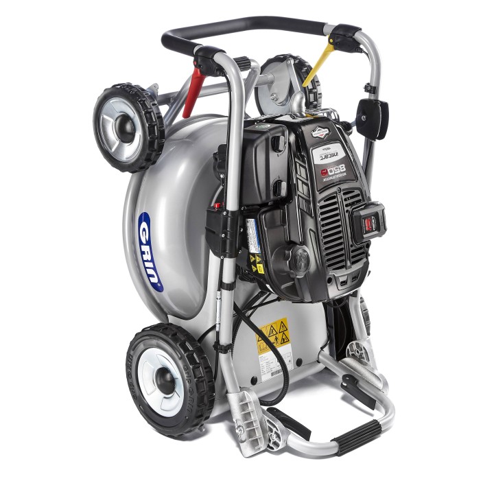 GRIN PM46A INSTART petrol mower with Briggs&Stratton engine and electric start | Newgardenmac.com