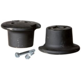 Paire de lests pour demi essieux réglables 15 Kgx2 motoculteur NIBBI BRIK 5 S | Newgardenmac.com