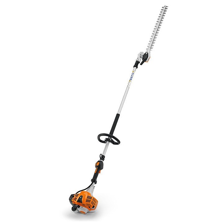 STIHL HL 94 C-E 24.1 cc petrol long reach hedge trimmer longueur totale 242 cm | Newgardenmac.com