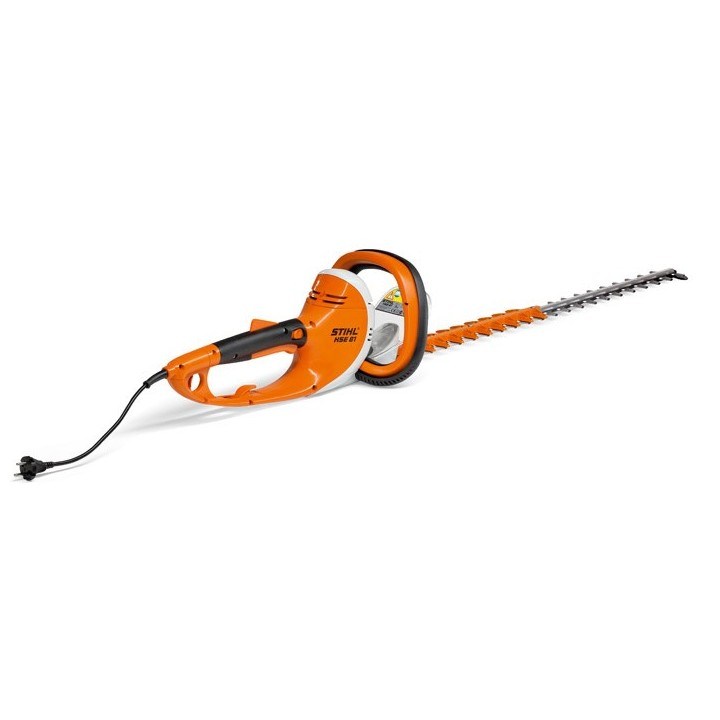 Cortasetos eléctrico STIHL HSE 81 230V 650W longitud de hoja 60 cm - 70 cm | Newgardenmac.com