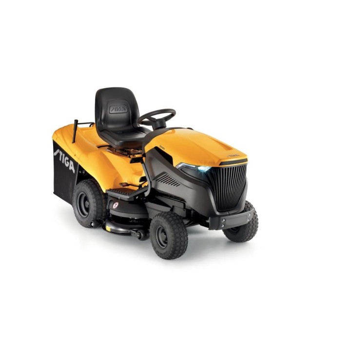 Trattorino a scoppio STIGA ESTATE 7102 W 635cc taglio 102cm raccolta 300Lt hydro | Newgardenmac.com
