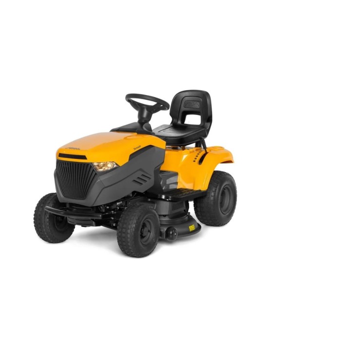Tractor de jardín de gasolina STIGA TORNADO 398 432 cc con descarga lateral hidrostática 98 cm | Newgardenmac.com