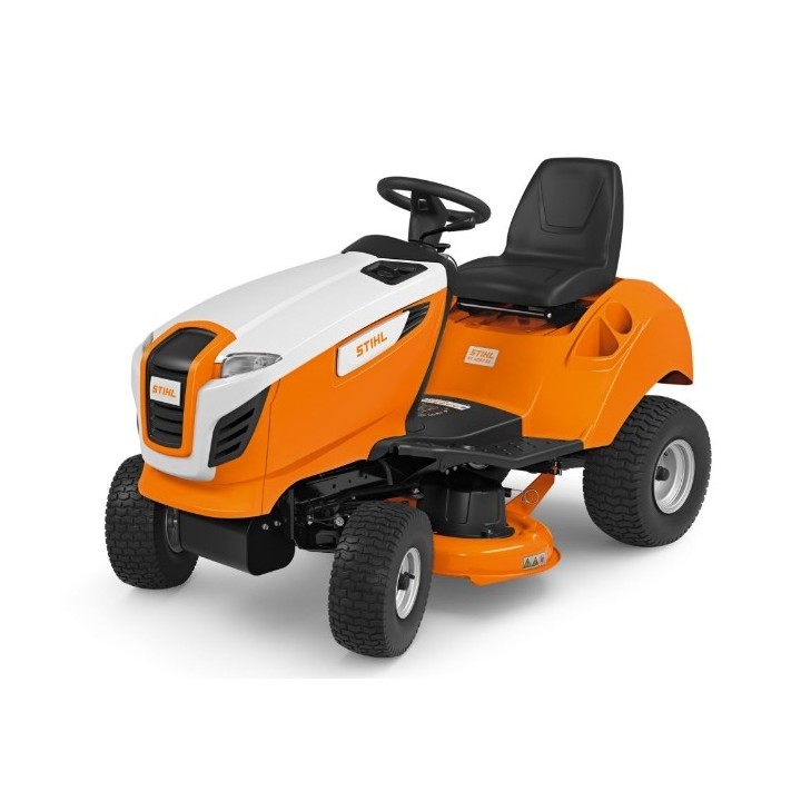 Tracteur de pelouse à essence STIHL RT4097SX 452cc avec coupe de 95 cm, éjection latérale mécanique | Newgardenmac.com