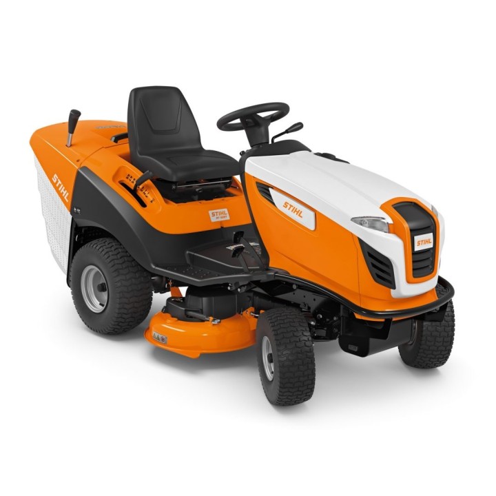STIHL RT5097 Tractor cortacésped de gasolina de 452 cc 95 cm cortado 250 Lt cesta autopropulsada | Newgardenmac.com