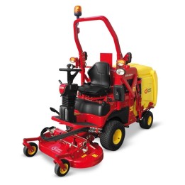 Tracteur de pelouse professionnel GIANNI FERRARI GTS220D avec moteur diesel Kubota 898 cc | Newgardenmac.com
