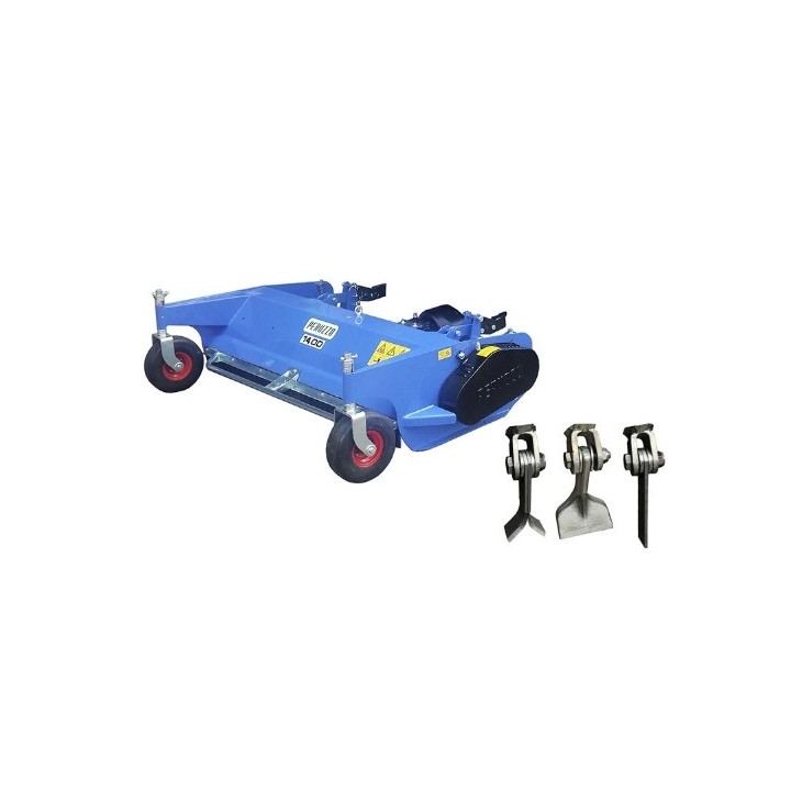 Frontmähwerk PERUZZO TEG SPECIAL 1400 Ackerschlepper ISEKI SF235 | Newgardenmac.com
