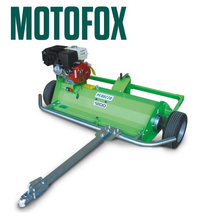 Trinciaerba posteriore PERUZZO MOTOFOX 1200-13HP motore Briggs 80 coltelli | Newgardenmac.com