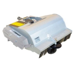 Roller flail mower L 50 cm 16 knives "Y" motor cultivator NIBBI BRIK 5S | Newgardenmac.com