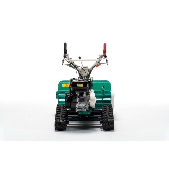 Self-propelled flail mower OREC HRC813 engine HONDA 389cc crawler working 80 cm | Newgardenmac.com
