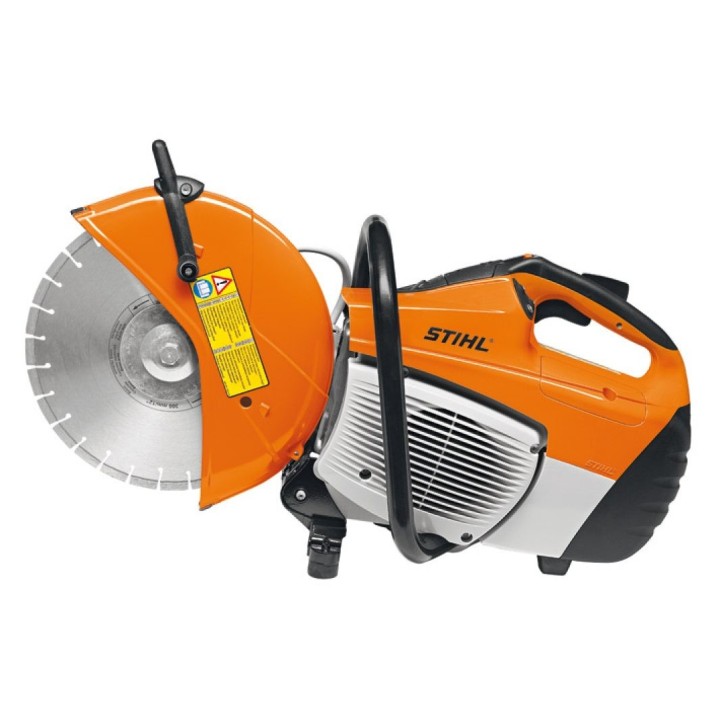Scie à onglets STIHL TS480i 72,2 cc disque à tronçonner 300 mm profondeur max 100 mm | Newgardenmac.com
