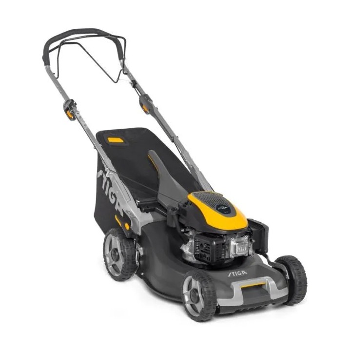 Tondeuse à gazon STIGA Twinclip 950 S autopropulsée 166 cc coupe 48 cm sac 70 L | Newgardenmac.com