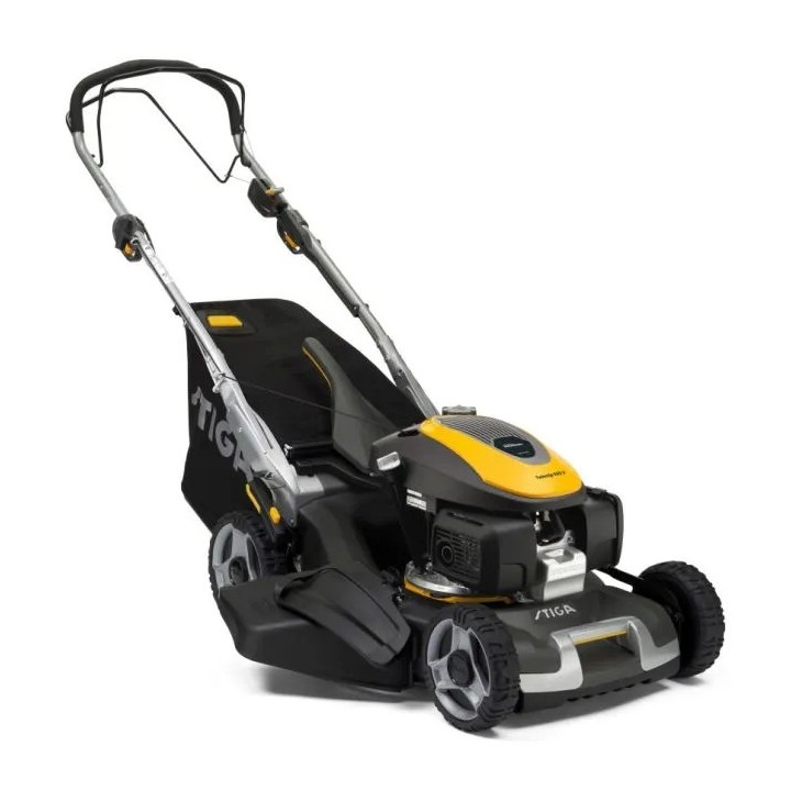 Tondeuse à gazon STIGA Twinclip 955 V autopropulsée 167 cc coupe 53 cm sac 70 L | Newgardenmac.com