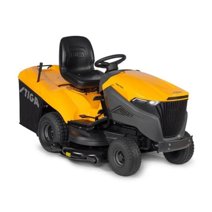 Tractor unit with explosion STIGA Estate7122W hydrostatic 635cc cut 122cm bag 300L | Newgardenmac.com