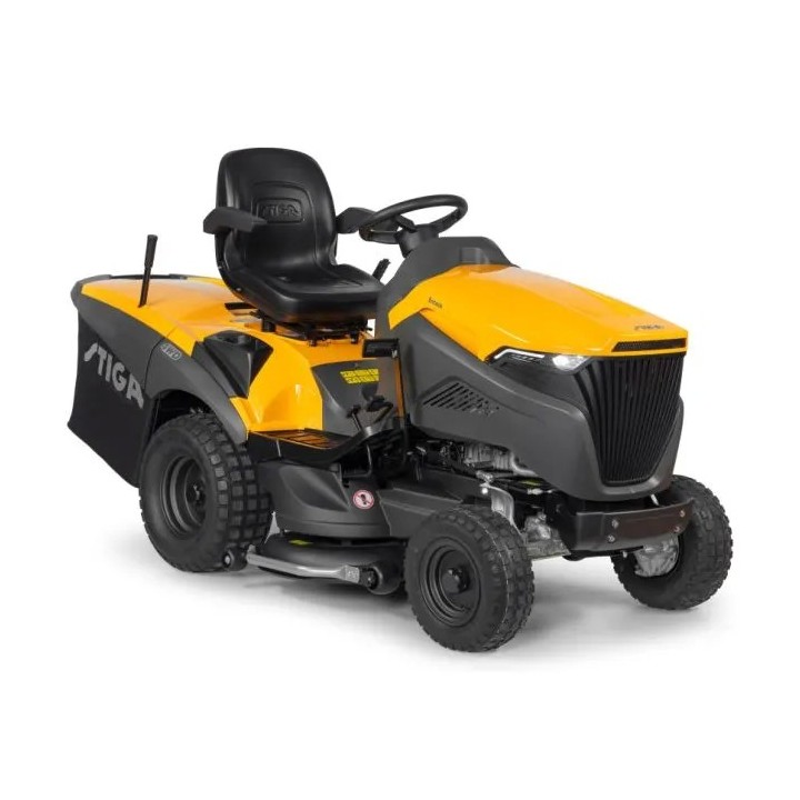 Trattorino a scoppio STIGA Estate9102WX idrostatico 688cc taglio 102cm sacco 360L | Newgardenmac.com