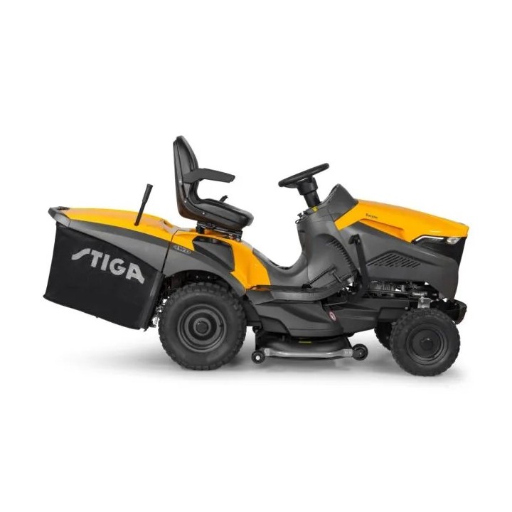 Tractor unit with internal combustion STIGA Estate9102WX hydrostatic 688cc cut 102cm bag 360L | Newgardenmac.com