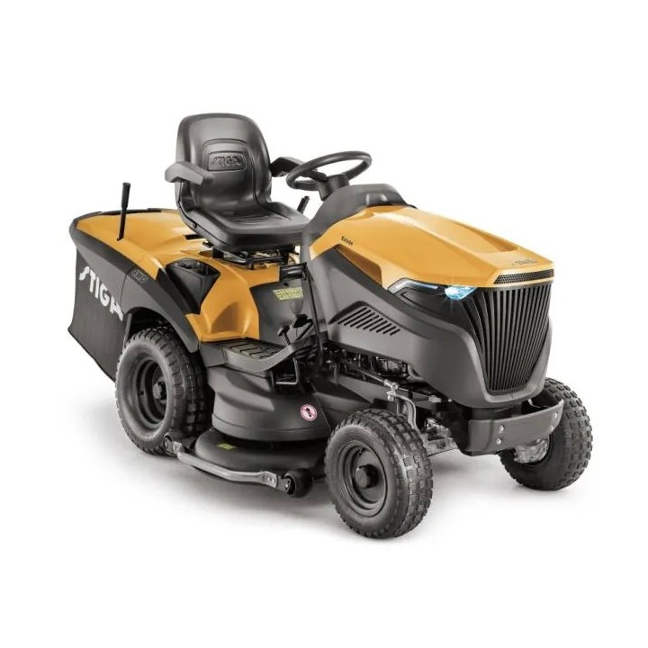 Trattorino a scoppio STIGA Estate9122WX idrostatico 688cc taglio 122cm sacco 360L | Newgardenmac.com