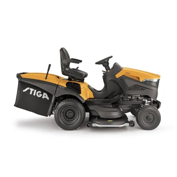 Motorrasen STIGA Estate9122WX hydrostatisch 688cc Schnitt 122cm Sack 360L | Newgardenmac.com