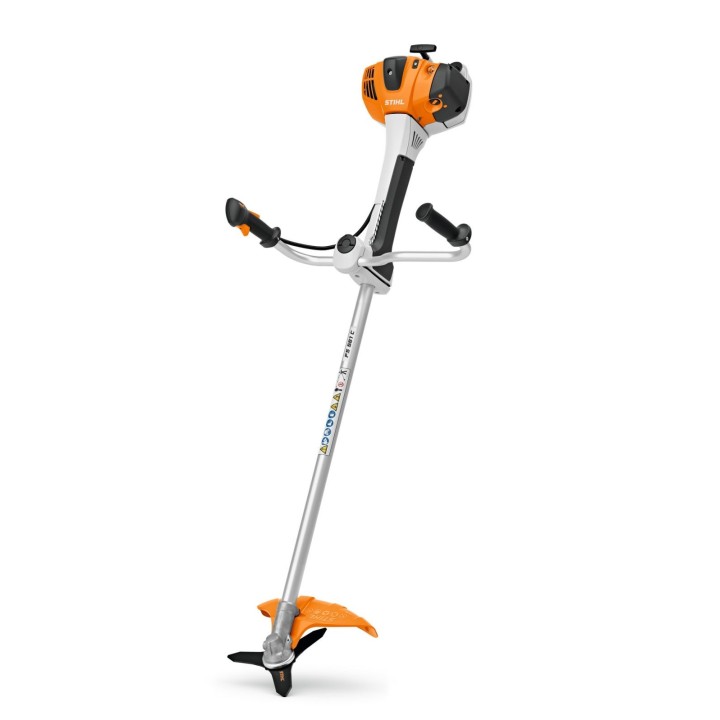 STIHL FS561C-EM 57cc petrol brush cutter, 560 mm cutting width, double handle | Newgardenmac.com