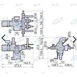 Gruppo comando a distanza GS35S per irrorazione 88931 | Newgardenmac.com