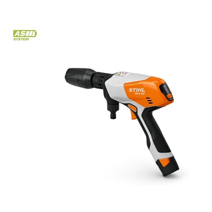 STIHL RCA20 Akku-Hochdruckreiniger 22 bar Wasserdurchsatz 140L/min | Newgardenmac.com