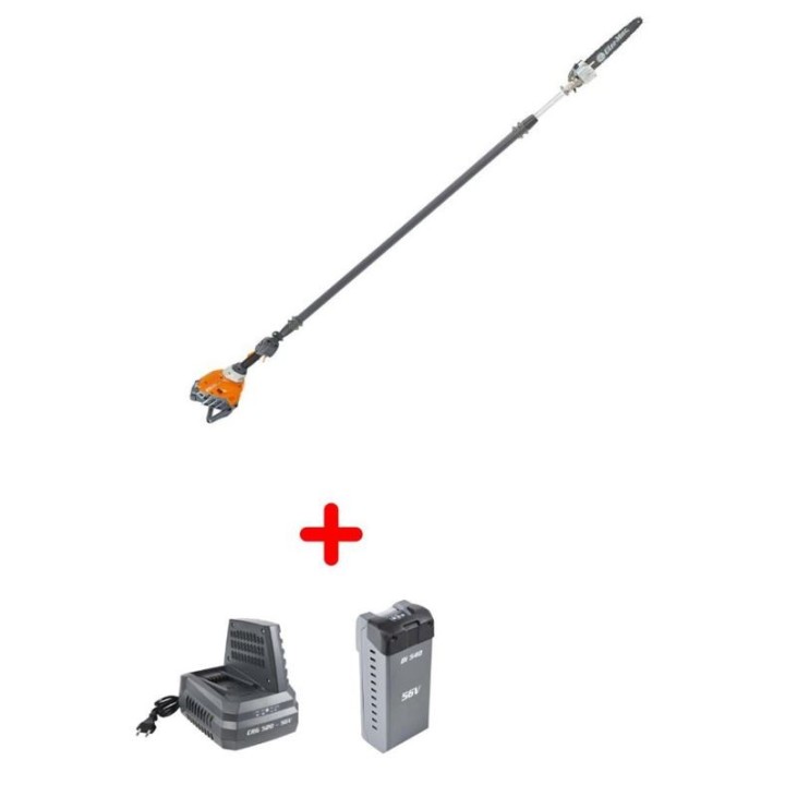 OLEOMAC PPXi530 cordless chainsaw and pruner 56 V 1/4x.043” pitch | Newgardenmac.com