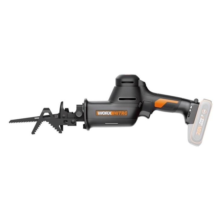 WORX WG893E.9 20V jigsaw without battery charger 150mm blade | Newgardenmac.com