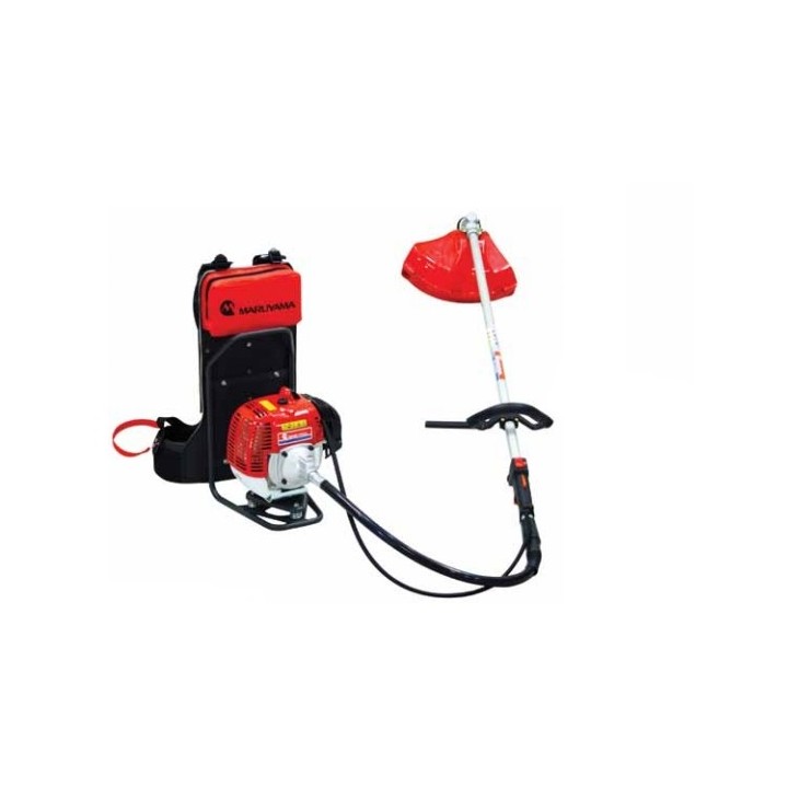 Desbrozadora de mochila profesional MARUYAMA BKC5021RS 50,1 cc eje de 26 mm | Newgardenmac.com