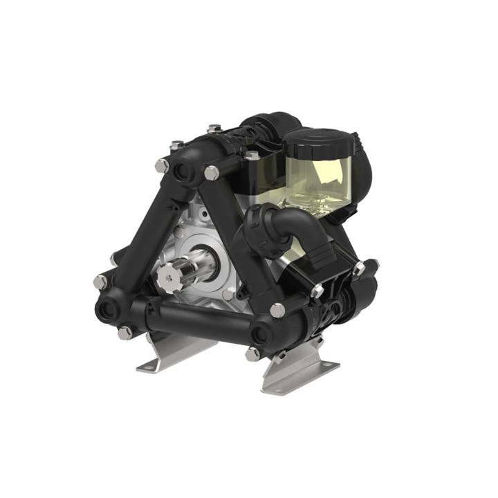 Membranpumpe D 93 IMOVILLI Niederdruck 86 l/1' - 20 bar - 550 RPM | Newgardenmac.com