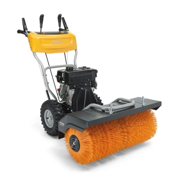 Electric sweeper STIGA SWS 800 G self-propelled 212 cc working width 80 cm | Newgardenmac.com