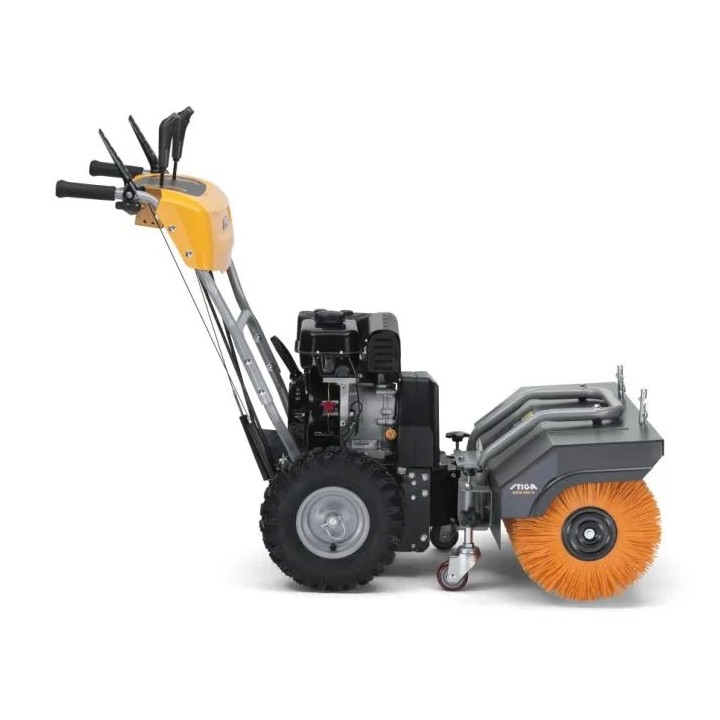 Electric sweeper STIGA SWS 800 G self-propelled 212 cc working width 80 cm | Newgardenmac.com