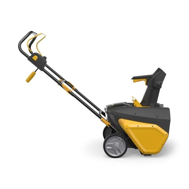 Battery-powered snow plow STIGA ST 700e Kit with battery and charger 7.5 Ah 48V | Newgardenmac.com