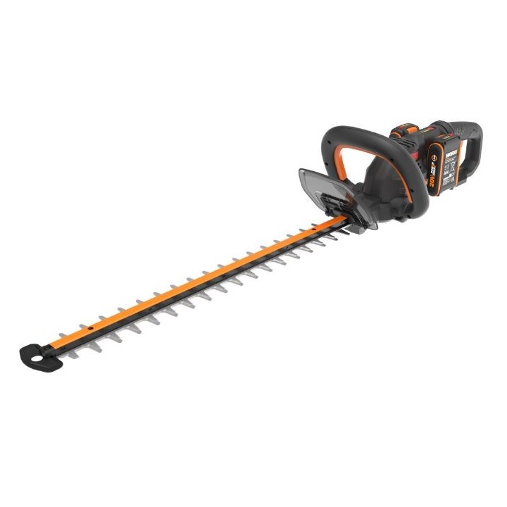 WORX WG286E 20V + 20V 2Ah cordless hedge trimmer | Newgardenmac.com