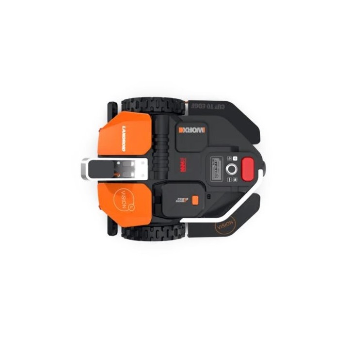WORX WR216E tondeuse robot automatique landroid vision 1600sqm sans câble périphérique | Newgardenmac.com