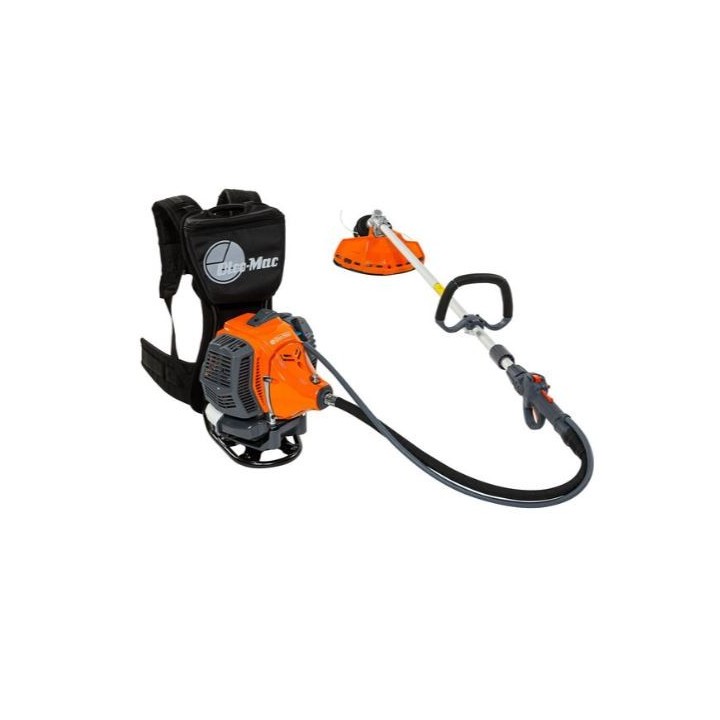 Desbrozadora de mochila OLEOMAC BCF540 motor de gasolina 3,3 CV manguera de 26 mm | Newgardenmac.com