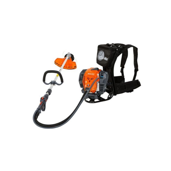 Desbrozadora de mochila OLEOMAC BCF540 motor de gasolina 3,3 CV manguera de 26 mm | Newgardenmac.com
