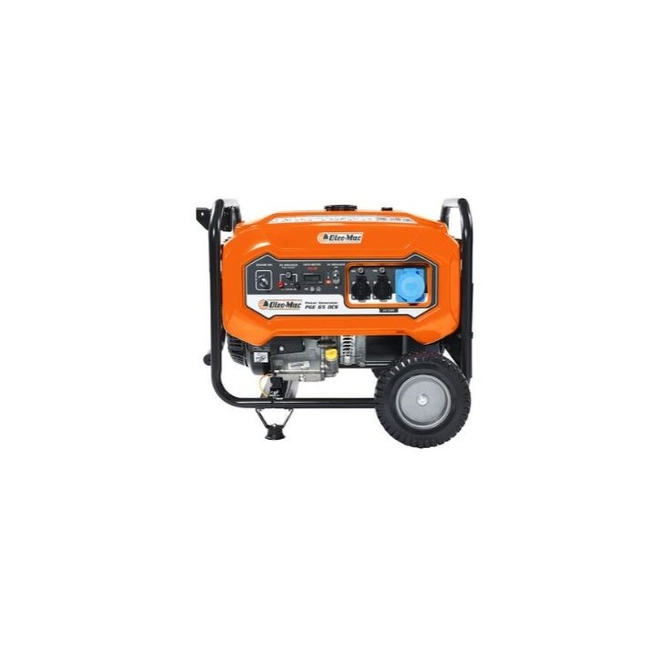OLEOMAC PGE65DCS electric current generator K1200HG engine 389cc autonomy 9h | Newgardenmac.com