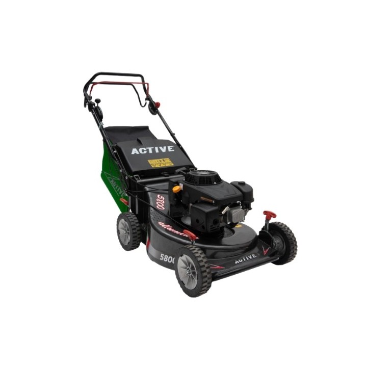 Rasaerba ACTIVE 5850SVA motore 196cc larghezza taglio 55cm cesto 80L | Newgardenmac.com