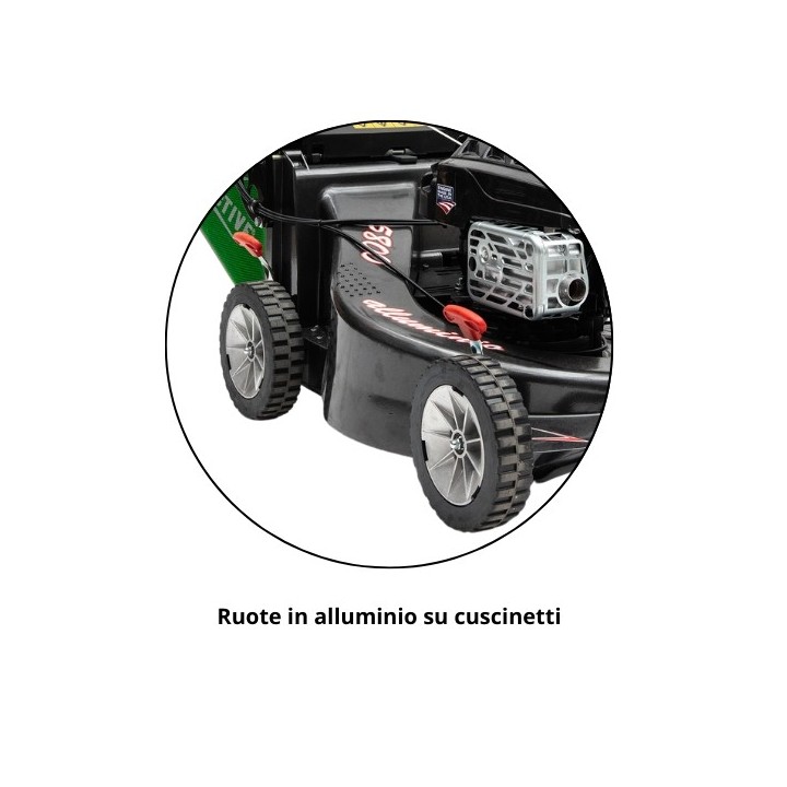 Cortacésped ACTIVE 5850SVA, motor 196cc, anchura de corte 55 cm | Newgardenmac.com