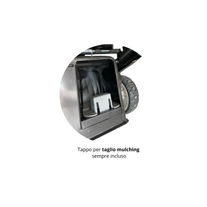 Tondeuse ACTIVE 5333SA moteur 166cc largeur de coupe 53cm panier 60L | Newgardenmac.com