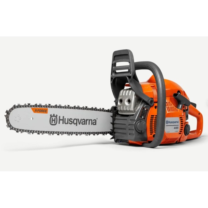 HUSQVARNA 445 II 46 cc tronçonneuse à essence 38 cm de barre .325" pas de chaîne | Newgardenmac.com