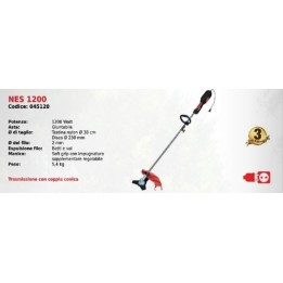 Débroussailleuse électrique NES 1200 1200 Watt série NOVATEC | Newgardenmac.com