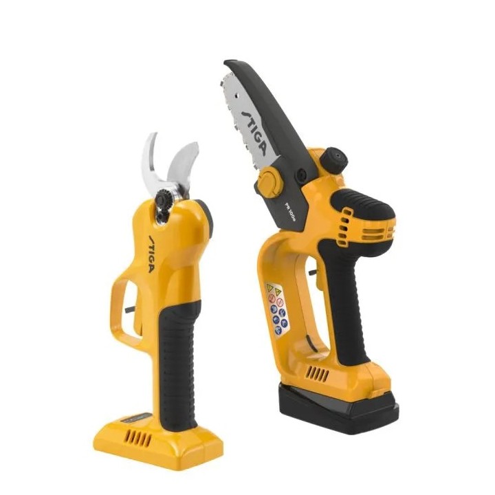 STIGA SP 100e Schneidemaschine und Schere mit Akku und Ladegerät | Newgardenmac.com