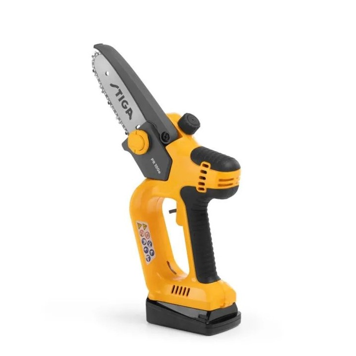 Cizalla y sierra de poda STIGA PR 100e Kit con batería 2 Ah y cargador | Newgardenmac.com