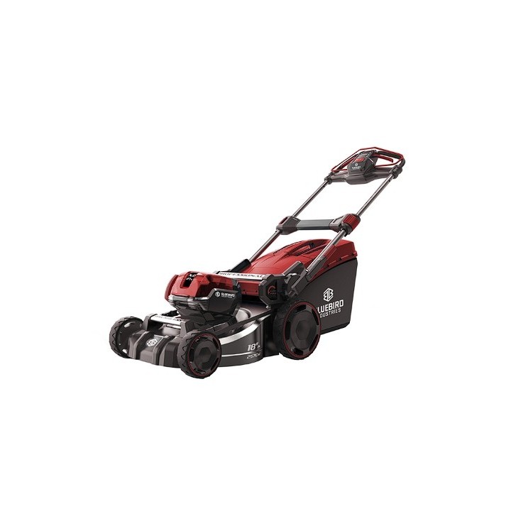 Tagliaerba BLUE BIRD LM 22-46T larghezza taglio 46 cm 2 batterie incluse | Newgardenmac.com